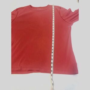 Eddie Bauer Women’s Long Sleeve Crew Neck T-Shirt Tall XXL Rust